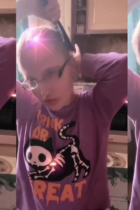 Asmr Long Blonde Hair Brushing