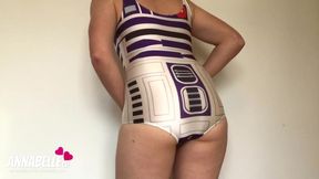 Teaser: Transsexual Tease in Star Wars Swimsuit