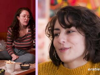 Ersties - Matchmaking three - Josie Sets Her Boyfriend Up On Blind Date With Cute Angel Tula (Ep 1 of three)