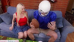 Naomi Ryder Gets Turned On With Football Players In Gear - Naomi Ryder