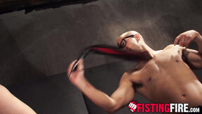 Prisoner Brian Bonds takes the stick & shoved it in his hole