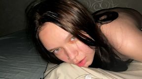 POV I bought movie tickets for parents in order to fuck my stepsister