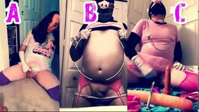 Sissy gay game 1 which one makes you cum harder a b or c