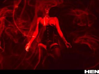 Demon Cutie Servitude Cumflation - Canela Skin as The Devil gets Creampied & Tentacle Quad Penetration