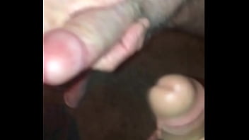 Just my young self rubbing cocks with an older perv I met online _)