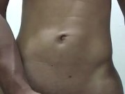 LOAD OF CUM FROM A 6-INCH ASIAN DICK