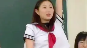 Japanese Teacher’s Steamy Group Class Gone Wild