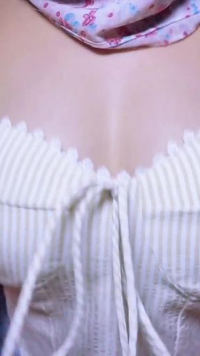 Mystery Muslim Girl Sensual curves under the veil   Clip 2