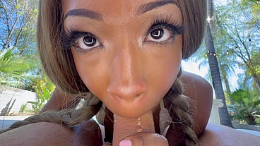 WRECKING THE TIGHT PUSSY OF LANA GEE IN MY POV