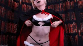 Getting Off the Naughty List JOI with Alexa Crush as Goth Mrs Claus - WMV