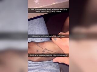 Looking after my boyfrends missus whilst he’s in ibiza with the guys