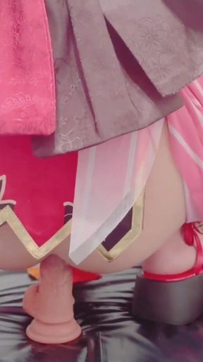 Memorable moment from &quot;Honkai Star Rail: Sparkle-kun cosplay&quot;