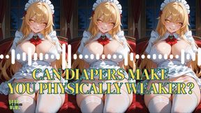 MP4 VERSION Can diapers make you physically weaker?