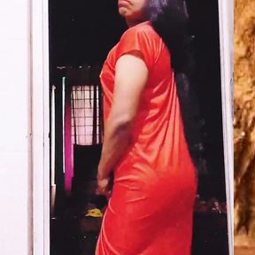 Sissy crossdresser sonu in night dress hot cd sonu