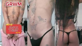 princesspunk98 - update #10 - grwm - arrumese comigo para o trabalho 😝🥰🤘🏾🌟- feb 09, 2026