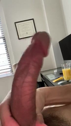 Big dick verbal cumshot