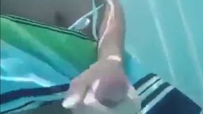 Underwater Jerk-Off Session Outdoors - Amateur Style