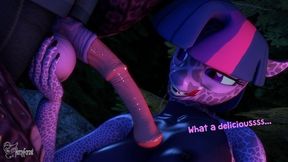 A Snakes Appetite - Twilight Sparkle And Spike