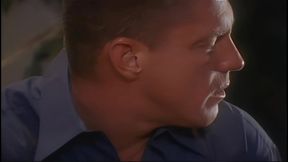 Lush runway model gives blowjob and wanks herself