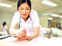 Japanese amateur MILF sucking on dick