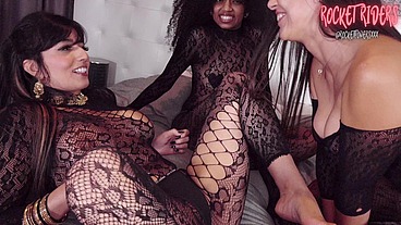 ROCKETRIDERS - Aaliyah Yasin X Freaky Mariah X Nuria Milan X Jesus Reyes Orgy
