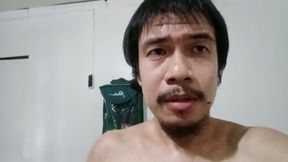 Kneeling Down Masturbation