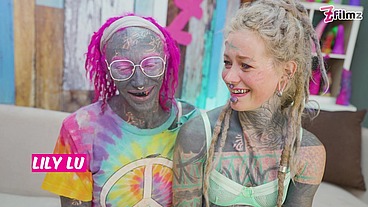 Inked girls in mayhem Squirting sex Orgy with anal fucking, blowjobs and double penetration!