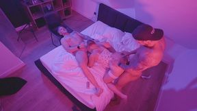 full amazing bisexual threesome with kate truu and aston sinnerman polish porn