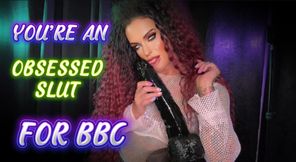 Obsessed Slut for BBC: Humiliating JOI to Stretch Your Throat and Stroke Your Worthless Dick