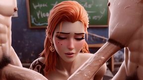 20yo Busty Redhead Craves Monster Cocks - Deepthroat & Cream Pie