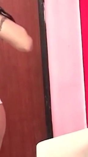 Tattooed Young Brunette Transsexual Sucks and Rides Passionately