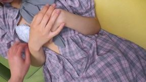 Part 1: Ito (19), a college student who relies on her looks and has zero service spirit, a namai-style P activity woman [Guaranteed to become a sex buddy &rarr; sucking on chin]
