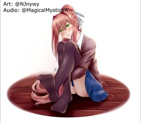 Monika Edges You With Her Tickle Toes~! (MagicalMysticVA)