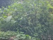 Follando en el camino