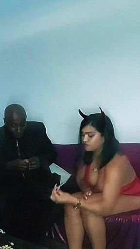 Halloween Leak: My Wife&#039;s Natural Pussy Gets Filled Bareback