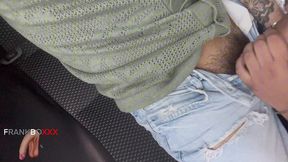 frankboxxx - taxista no se resiste a semejante vergon mio.