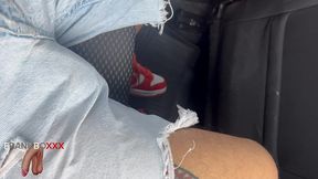 frankboxxx - taxista no se resiste a semejante vergon mio.