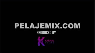 SARABOOM - the OnlyFans girl with the biggest, juiciest booty you'll ever see, gets horny in the jacuzzi before her gangbang porn scene - PELAJE MIX