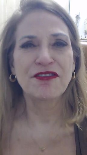 Step-gr*nny Face Fucked Cum Dump