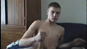 Amateur Lance Jerks Off
