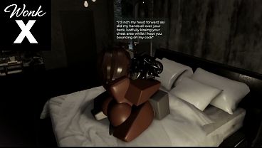 [ROBLOX] Needy black femboy can'_t get enough of my load