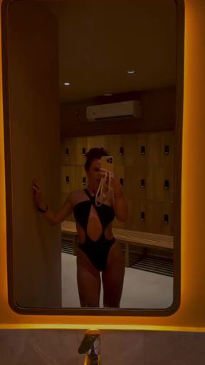 Are you noticing me more than everything around?