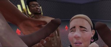 demonlord milf gets bred by gay ebony demon in sims 4 orgy