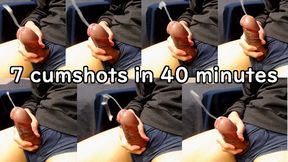 7 pop-shots in 40 mins