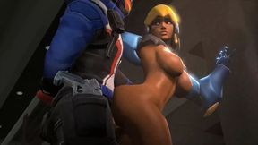 Soldier 76 Fucking Pharah (Version 2)