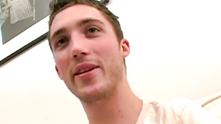 Barely Legal Straight Guy Loses Control, Fucks Himself with Raw Intensity