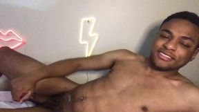 Jerking Off Wonderful Gay Black Guy