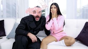 Long legs smut with sex hungry Violet Myers from TeamSkeet