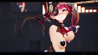 Virtual YouTuber - Houshou Marine Sexy Sexy Dance!