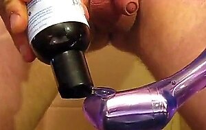 Long cum filled prostate milking session